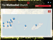 Tablet Screenshot of methodist.org.gg