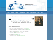 Tablet Screenshot of methodist.org