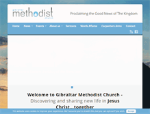 Tablet Screenshot of methodist.org.gi